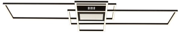 Globo 48468-60 - Plafoniera LED dimmerabile da soffitto SAUNDERS 60W/230V 42x110,8 cm