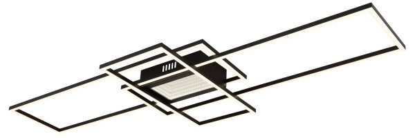 Globo 48468-60 - Plafoniera LED dimmerabile da soffitto SAUNDERS 60W/230V 42x110,8 cm