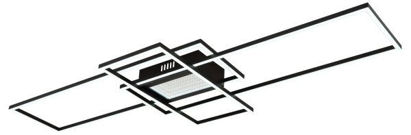 Globo 48468-60 - Plafoniera LED dimmerabile da soffitto SAUNDERS 60W/230V 42x110,8 cm