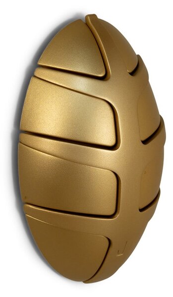Gancio da parete dorato in plastica Bug – Spinder Design