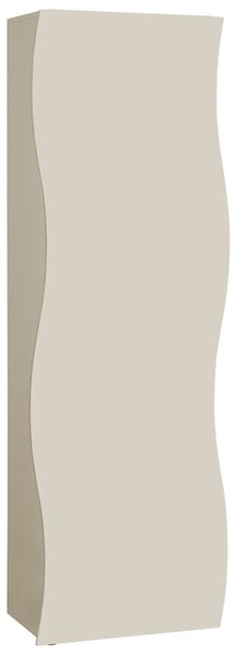 Armadio 1 Anta Onda 63x40x187,2 cm Finitura in Melamina Cachemire