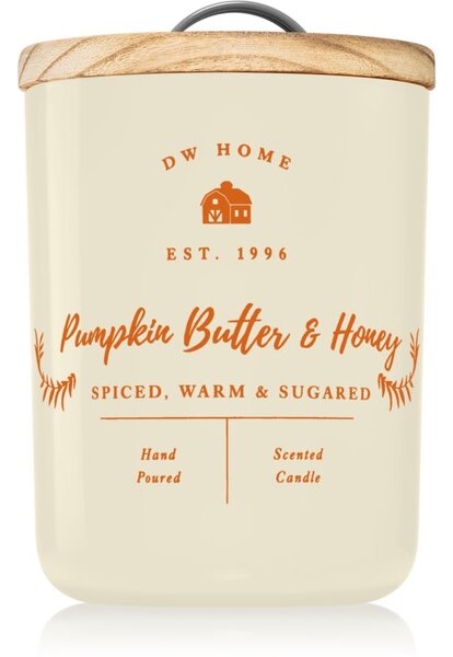 DW Home Farmhouse Pumpkin Butter & Honey candela profumata 428 g