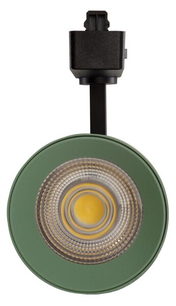 Faro LED 40W Monofase Verde CRI92 Bianco Variabile 38° - Bridgelux LED Colore Bianco Variabile CCT