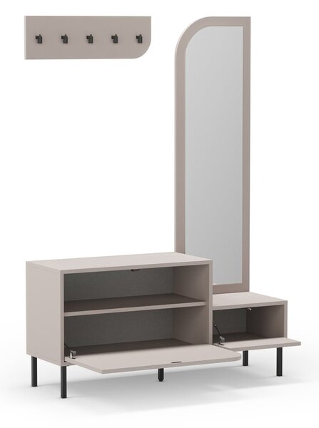 Set mobili da ingresso crema Bea - Marckeric