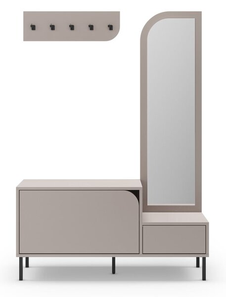 Set mobili da ingresso crema Bea - Marckeric