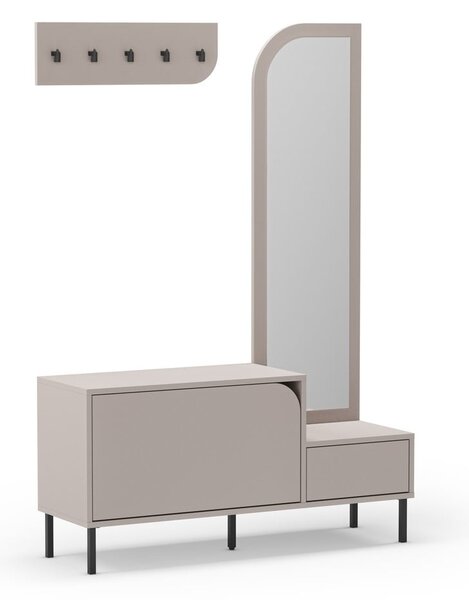 Set mobili da ingresso crema Bea - Marckeric