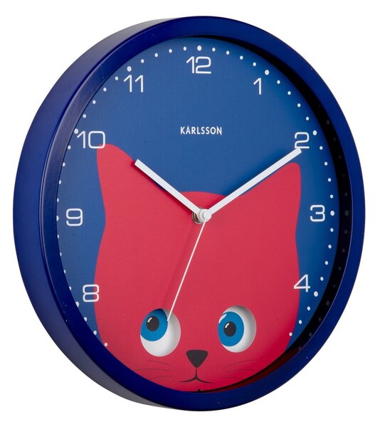 Orologio per bambini ø 31 cm Peekaboo Cat - Karlsson