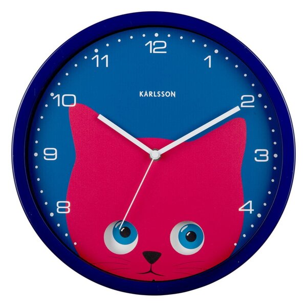 Orologio per bambini ø 31 cm Peekaboo Cat - Karlsson