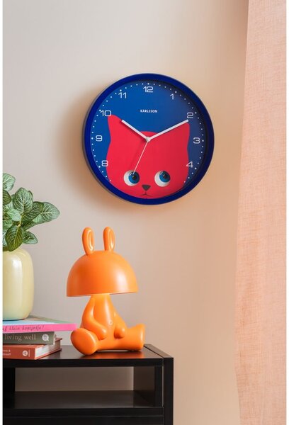 Orologio per bambini ø 31 cm Peekaboo Cat - Karlsson