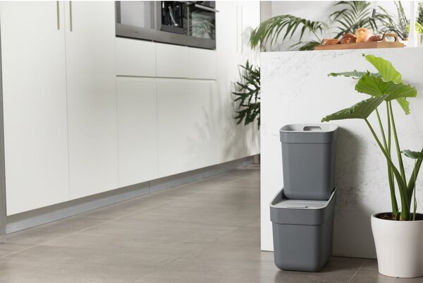 Contenitore per rifiuti compostabili grigio scuro 5 l Ready To Collect - Curver