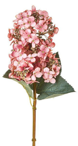 Set 6 Ortensia Paniculata Artificiale H52 cm Romantica Rosa