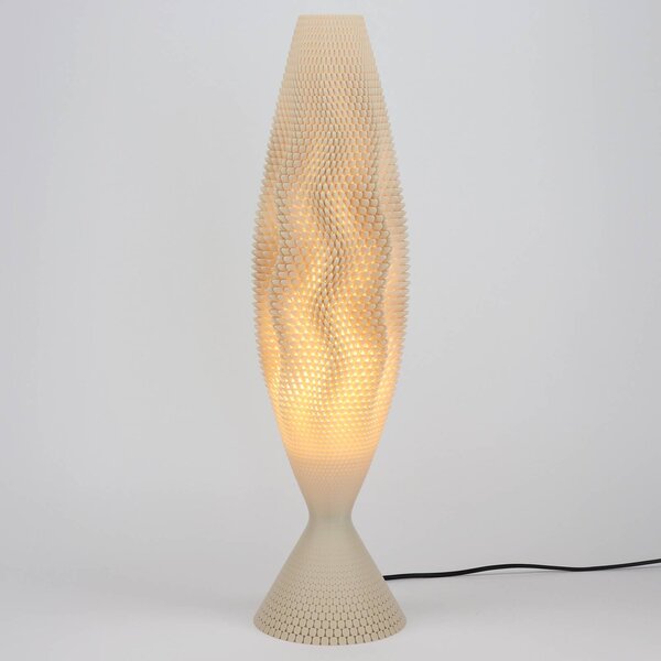 Tagwerk Lampada da tavolo Koral in materiale organico, Lina, 65 cm