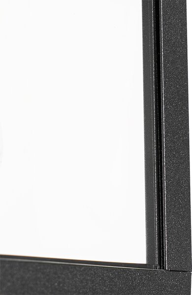 Applique da esterno nera con sensore di movimento IP44 - Charlois