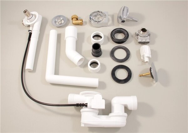 Set di scarico/tracimazione Ideal Standard per vasca standard Multiplex Trio cromo