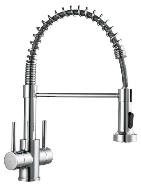 Rubinetto da cucina con doccetta estraibile