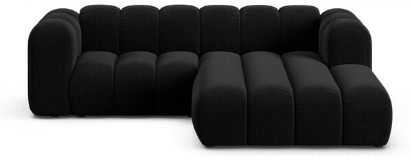 Divano angolare antracite ad angolo destro Lupine - Micadoni Home
