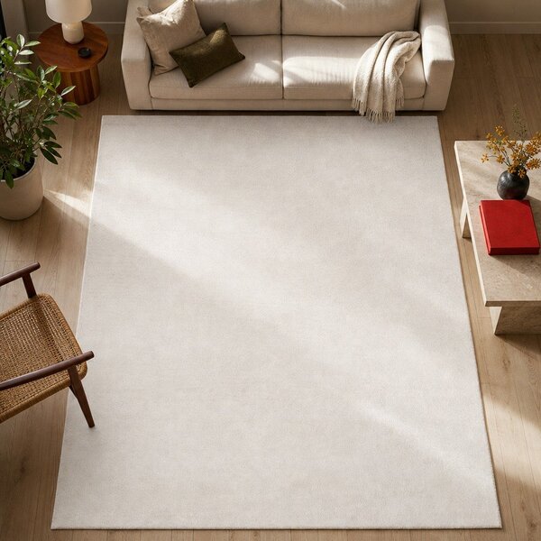 Tappeto crema 80x150 cm Montana Liso - Universal