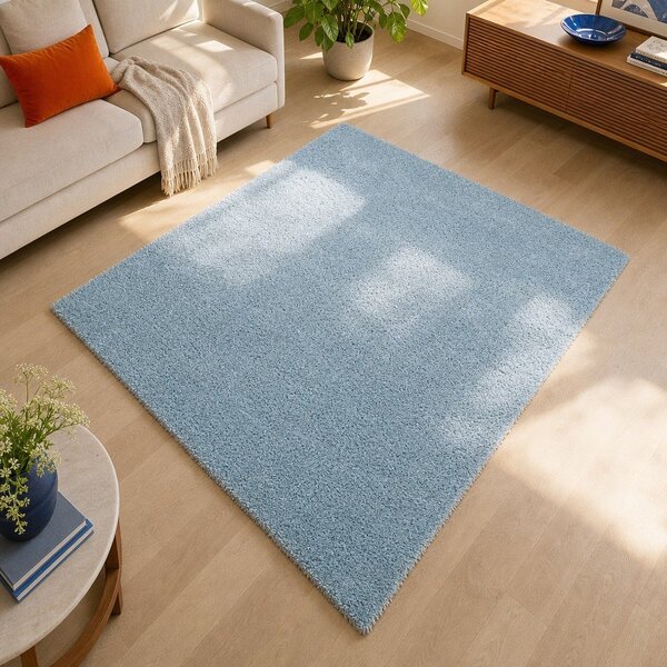 Tappeto azzurro , 160 x 230 cm Aqua Liso - Universal