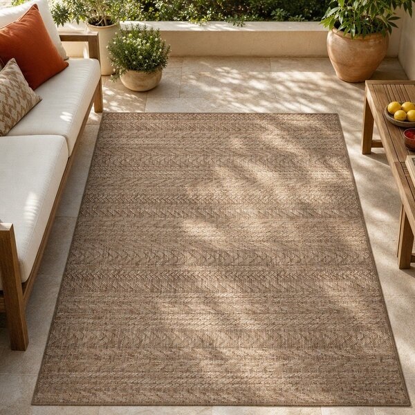 Tappeto marrone per esterni , 80 x 150 cm Granado - NORTHRUGS