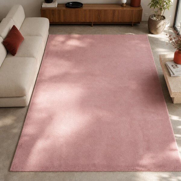 Tappeto rosa , 120 x 180 cm Fox Liso - Universal