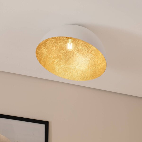 Plafoniera soffitto Sfera SIGMA, dimmerabile, Ottone / Oro, Soggiorno / Sala da pranzo, Metallo, Moderno, Plafoniera