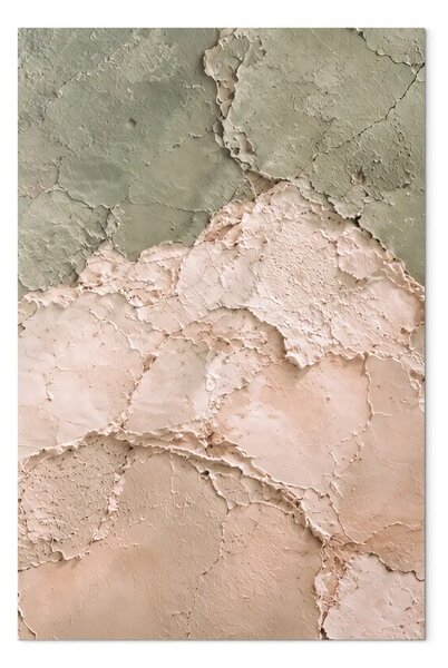 Rilievo screpolato - texture tridimensionale bicolore in tonalità pastello