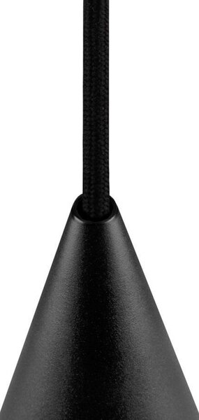 Lampada a sospensione SLV, Magico, dimmerabile, Nero, Soggiorno, Alluminio, Moderno
