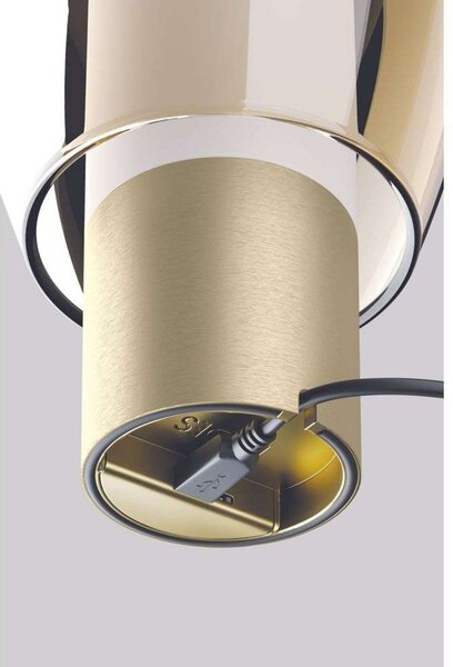 Lampade da tavolo Lodes, Blu, Metallo