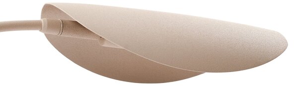 Lampade da tavolo Lucande, Rivera, Beige, Sala da pranzo, Metallo, Moderno