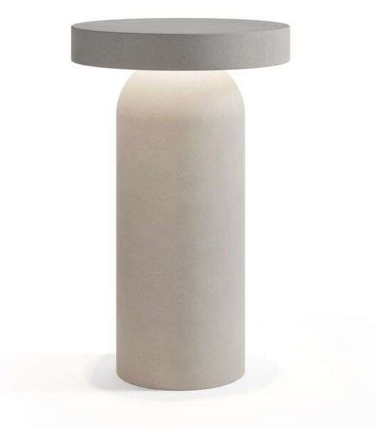 Lampade da esterno Luceplan, dimmerabile, Grigio, Terrazza, Cemento