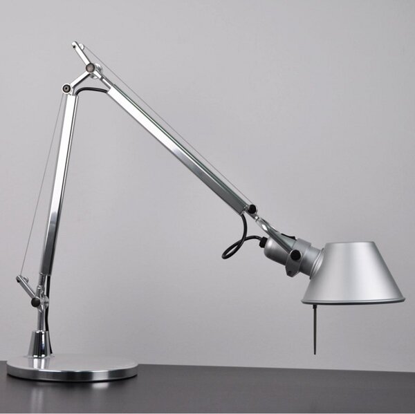 Lampade da tavolo Artemide, Metallizzato, Studio / Ufficio, Alluminio, Design