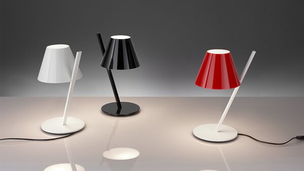 Lampade da tavolo Artemide, Nero, Soggiorno, Alluminio