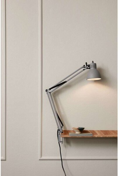 Lampade da tavolo NORDIC LIVING, Grigio, Studio / Ufficio, Alluminio