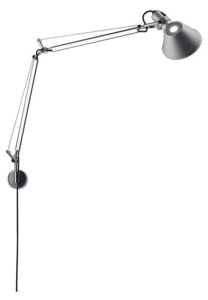 Applique da parete Artemide, Tolomeo, dimmerabile, Metallizzato, Soggiorno, Metallo, Design