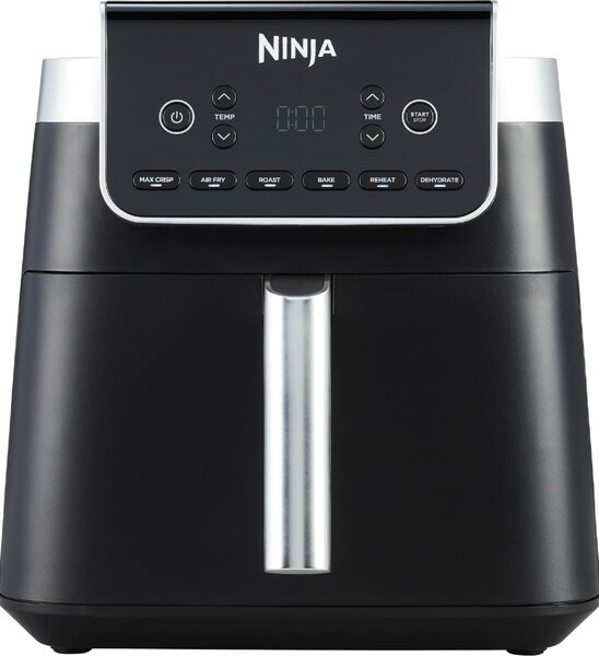 Ninja Friggitrice ad Aria Capacit 6,2 Litri Potenza 2000 Watt colore Nero - MAX PRO - AF180EU