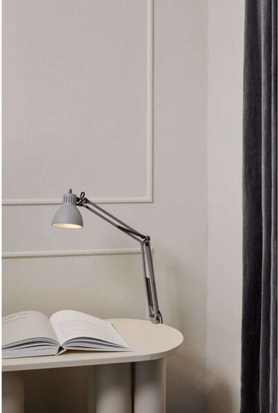Lampade da tavolo NORDIC LIVING, Grigio, Studio / Ufficio, Alluminio