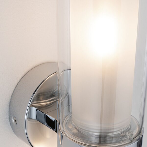 Applique da parete Paulmann, Luena, dimmerabile, Metallizzato, Bagno, Metallo, Moderno