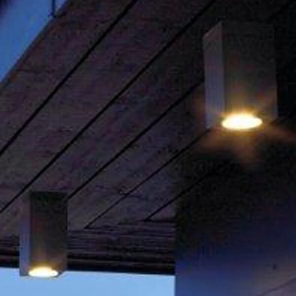 Lampade da esterno Norlys, Bianco, Terrazza, Alluminio