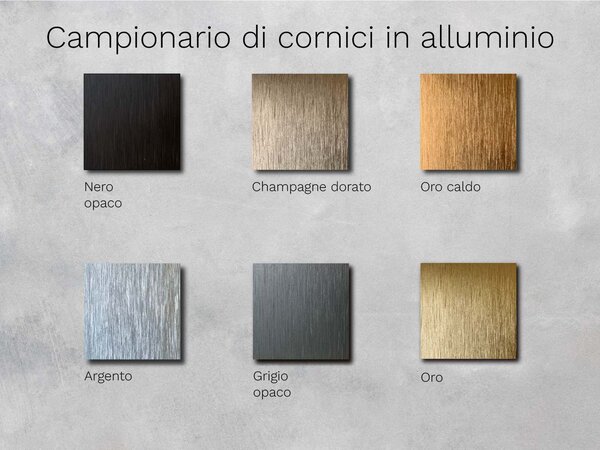 Specchio LED in cornice per bagno M2