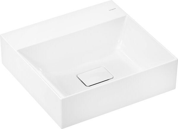 Hansgrohe Xevolos E Lave-mains, sans trop-plein, 500x480mm, SmartClean, non poncé, avec vidage, 61089450, 61089450