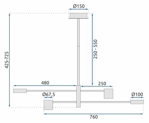 Lampada APP596-4C