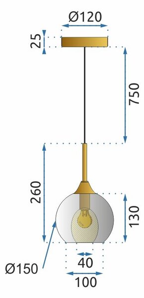 Lampada APP898-7CP