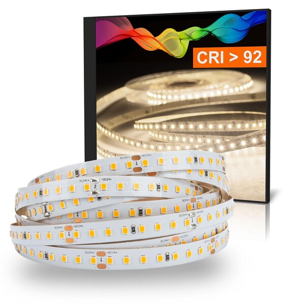 Striscia LED ATLA bianco neutro (4000k) 48W 5 metri 24V IP20 CRI 92