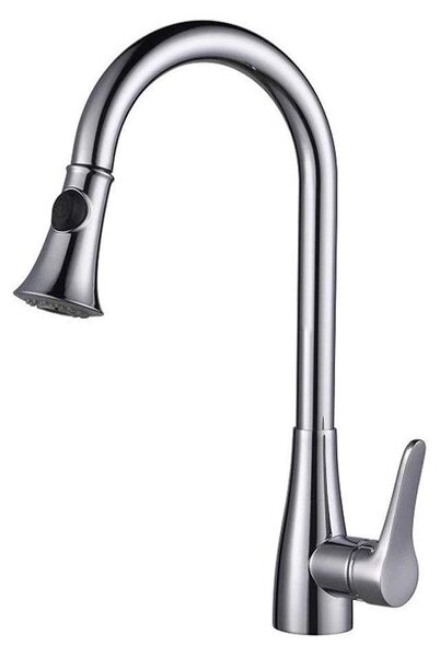 Rubinetto da cucina girevole a 360 gradi per acqua calda e fredda