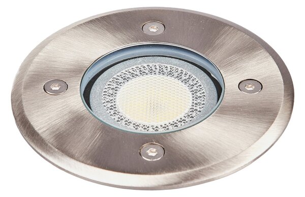 Lampade da esterno Lindby, Insa, dimmerabile, Metallizzato, Terrazza, Acciaio inossidabile, Moderno