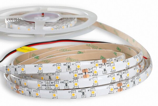 Striscia LED 3528 bianco neutro (4000k) 24W 500CM 24V IP44