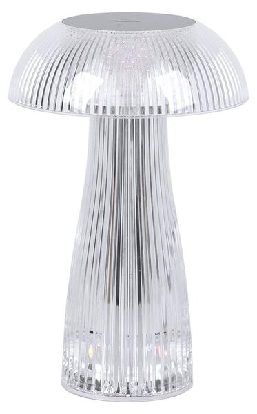 Lampada da tavolo a LED, con dimmer touch, alimentata a batteria, cavo USB, altezza 25 cm