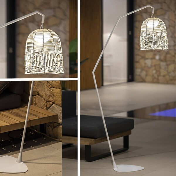 Newgarden Santorini piantana LED, interni/esterni