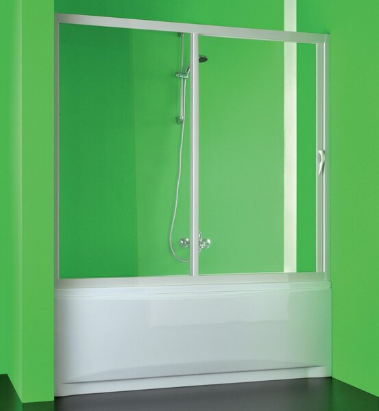 Sopravasca Lineare 160x150 cm 1 Anta Scorrevole in PVC H150 cm Dorini Bianco