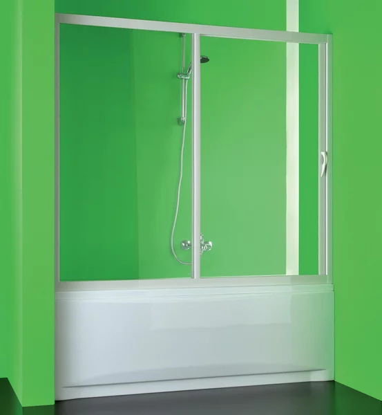 Sopravasca Lineare 180x150 cm 1 Anta Scorrevole in PVC H150 cm Dorini Bianco